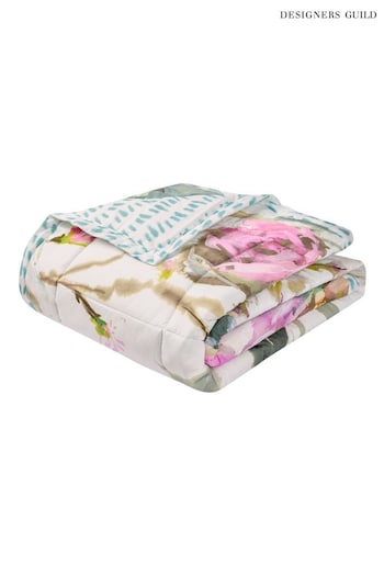 Designers Guild Pink Palissy Throw (M36731) | £100