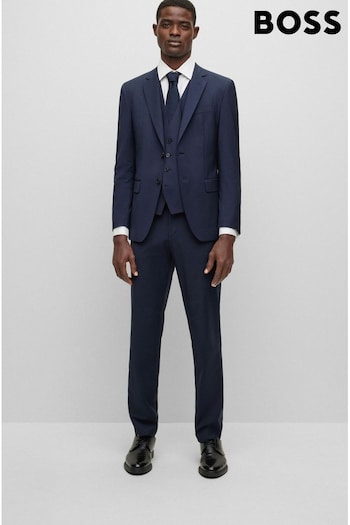 BOSS Blue Slim Fit Suit (M36877) | £269