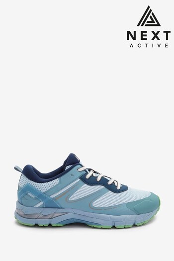 Blue Lace Up JuzsportsShops Active Sports V300W Running Trainers (M36926) | £50