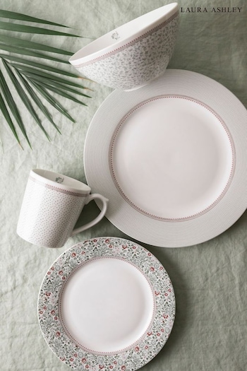Laura Ashley 16 Piece Green Wild Clematis Collectables Dinner Set (M36962) | £189