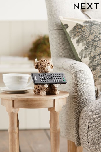 Brown Hamish the Highland Cow TV Remote Control Holder (M37159) | £10
