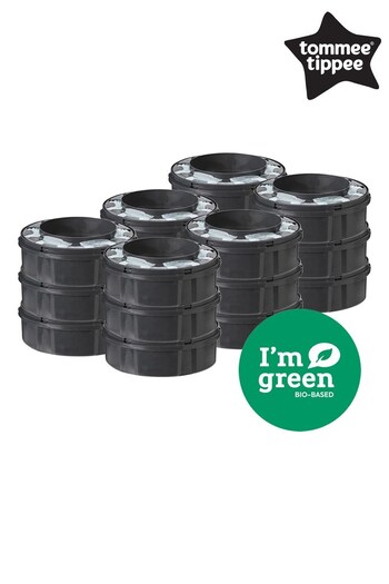 Tommee Tippee Grey Set of 18 Twist and Click Cassettes (M37189) | £65