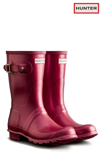 Hunter Red Original Short Nebula Wellies (M37283) | £120