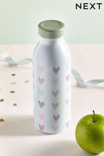 Pastel Hearts Water Bottle (M37410) | £10