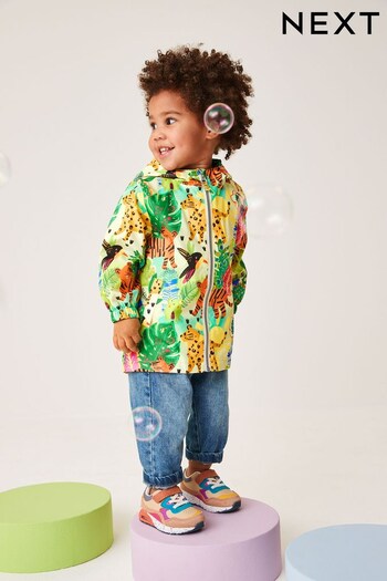 Green Character Shower Resistant Printed Cagoule Jacket (3mths-7yrs) (M37626) | £16.50 - £20.50