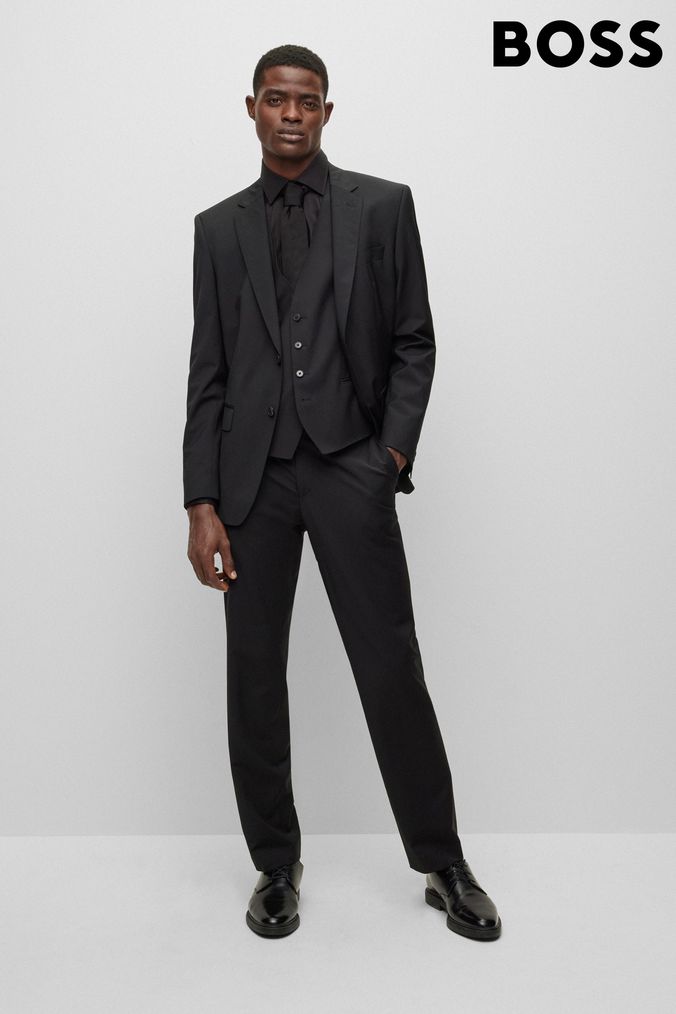 HUGO BOSS Boss H-Genius Slim Fit Suit Pants for Men