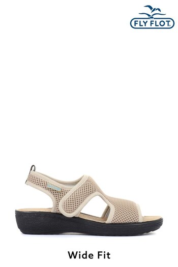 Fly Flot Wide Fit Ladies Touch-Fastening Sandals (M37816) | £40