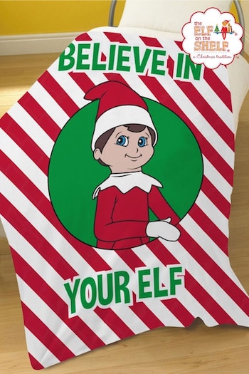 The Elf On The Shelf Believe In Your Elf Luxury Fleece Blanket (M38027) | £14