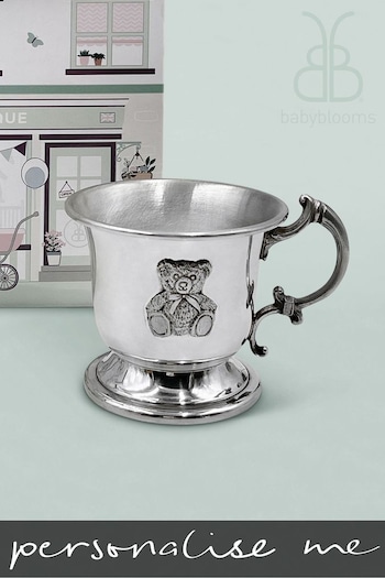 Babyblooms Traditional Pewter Cup Christening Baby Gift (M39290) | £38