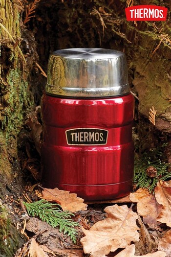 Red Thermos Red 470ml Stainless King Food Flask (M39333) | £22