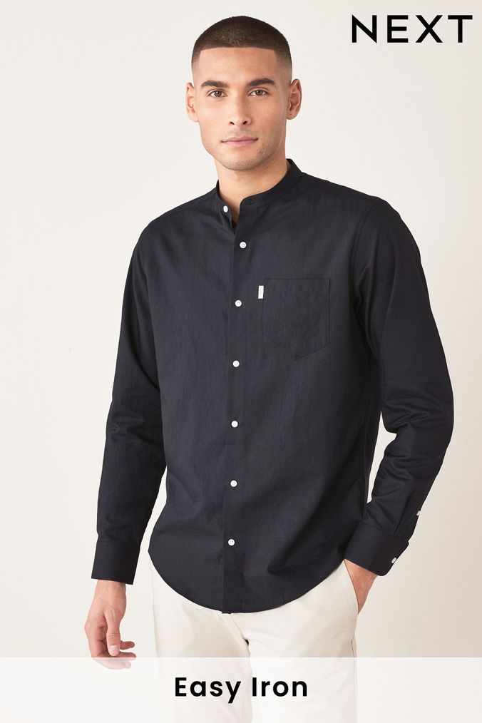 Mens black shirt next 2025