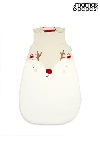 Mamas & Papas Brown Christmas Sleeping Bag (M3Y535) | £32