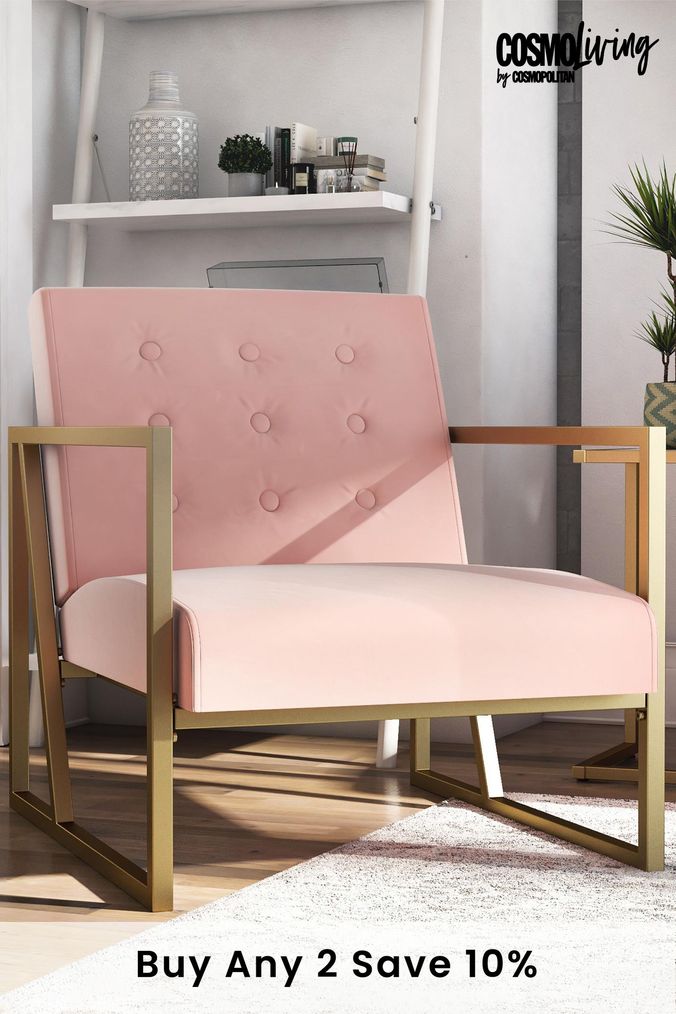 Next chairs best sale pink
