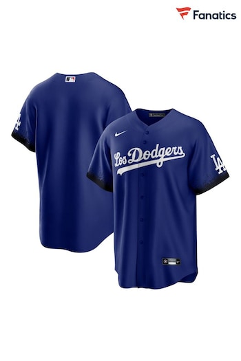 Fanatics Blue MLB Los Angeles Dodgers Official Replica City Connect Jersey (M40446) | £110