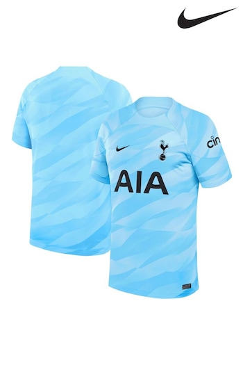 Nike Blue Tottenham Hotspur Goalkeeper Stadium 2023-24 Shirt (M40474) | £80