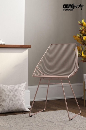 CosmoLiving Blush Pink Ellis Lightweight Dining Chair (M40501) | £160