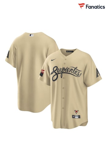 Fanatics MLB Arizona Diamondbacks Official Replica City Connect Brown Jersey (M40721) | £110