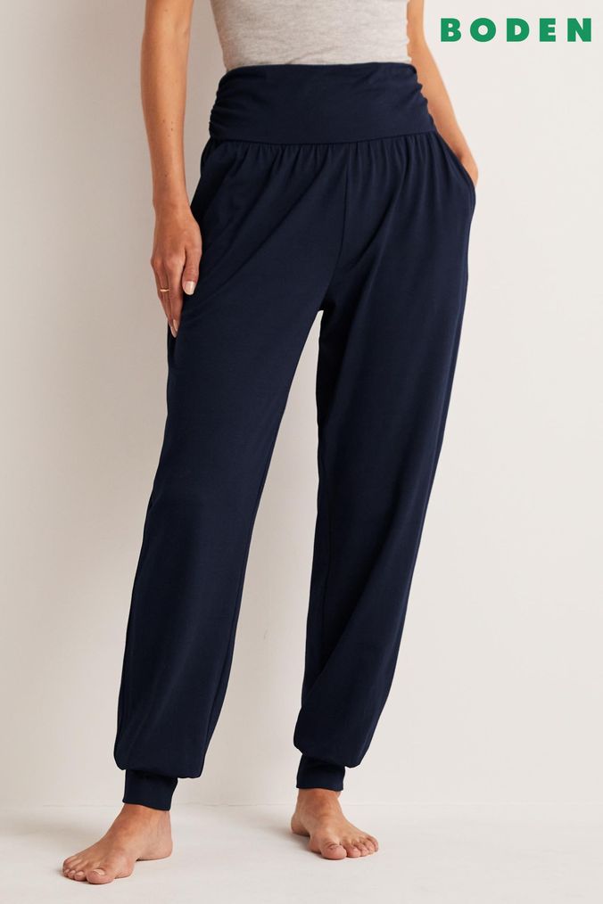 Next ladies navy joggers top