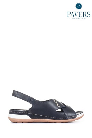Pavers Leather Slingback Sandals (M41279) | £40