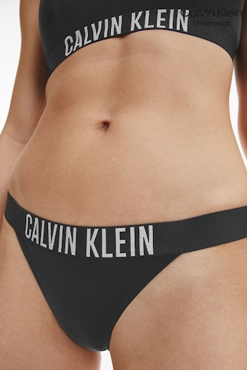 Calvin Klein Black Intense Power Brazilian Bikini Bottoms (M42046) | £40