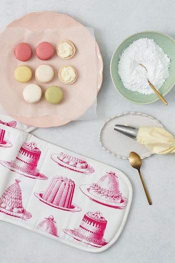 Thornback & Peel Cream Jelly & Cake 100% Cotton Double Oven Glove (M42870) | £18