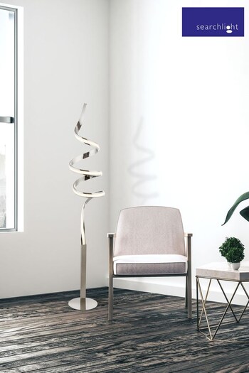 Searchlight Chrome Willow LED Floor Lamp (M42998) | £170