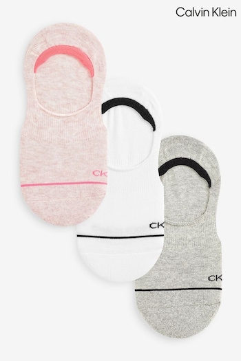 Calvin Klein Pink High Cut Socks 3 Pack (M43772) | £17