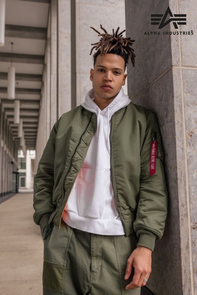 Buy Men s Alpha Industries Jackets Online Next UK