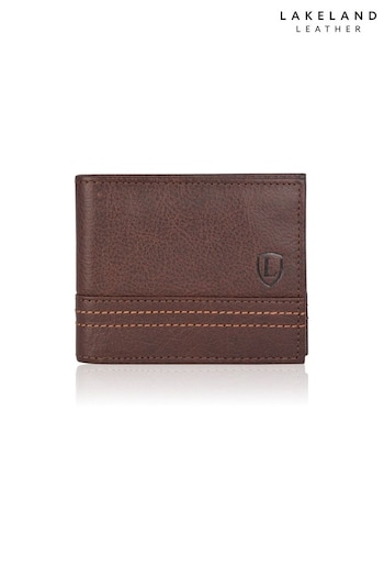 Lakeland Leather Keswick Brown Leather Men's Wallet (M44148) | £40