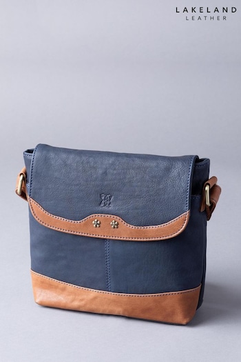 Lakeland Leather Hartsop Flapover Leather Cross-Body Bag (M44191) | £65