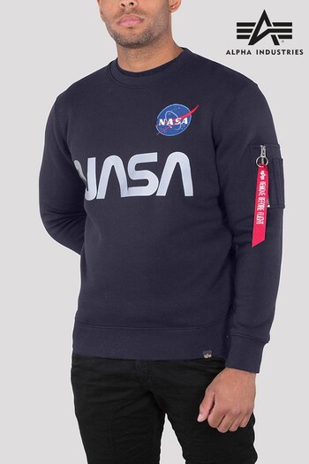 Alpha Industries NASA Reflective Sweater (M44699) | £95