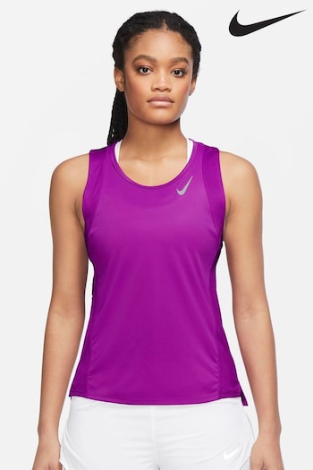 Nike Purple DriFIT Race Running Vest (M45842) | £33