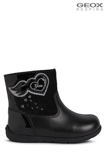 Geox Black Kaytan Shoes (M46487) | £47.50