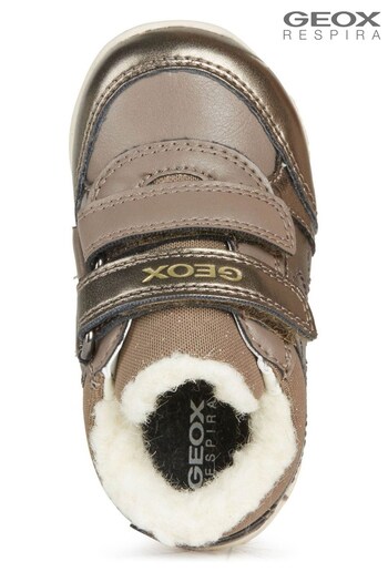Geox Girls Grey Balu Shoes (M46489) | £35