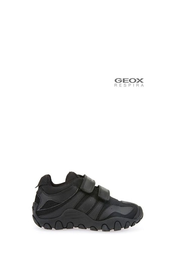 Geox Black B Biglia Boy D Shoes (M46496) | £45