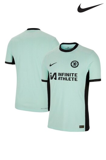Nike penny Green Chelsea Third Vapor Match 2023-24 Sponsored Shirt (M46651) | £125