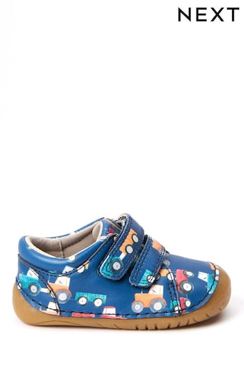 Blue Standard Fit (F) Crawler Shoes (M46838) | £24