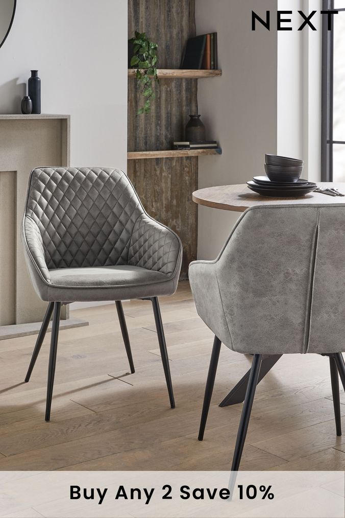 Next kitchen store chairs grey