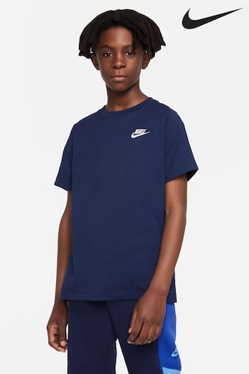 Nike Dark Blue Futura T-Shirt (M47785) | £17