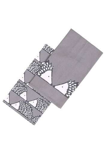 Scion Grey Spike Set of 2 Towels (M47791) | £18