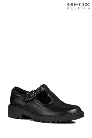 Geox Black  J Casey Girl E Shoes (M47889) | £60