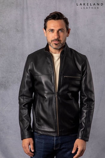 Lakeland Leather Preston Leather Black Jacket (M47947) | £199
