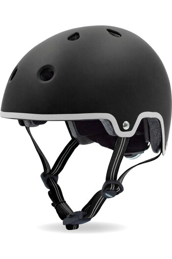 Micro Scooters Black Curved Deluxe Helmet (M47989) | £28