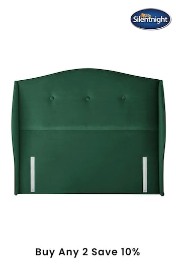 Silentnight Rainforest Green Camden Luxury Velvet Headboard (M48079) | £510 - £590
