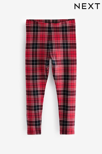 Red/Black Check Leggings (3-16yrs) (M48133) | £5.50 - £10.50