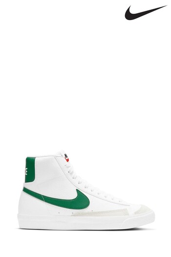 Nike White Blazer Mid '77 Youth Trainers (M48451) | £68
