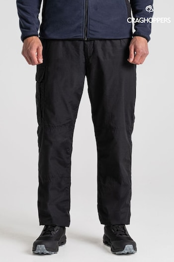 Craghoppers Kiwi Winter Black Trousers Plimsolls (M48490) | £60