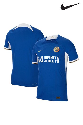 Nike Blue Chelsea Home Vapor Match 2023-24 Sponsored Shirt (M48928) | £125