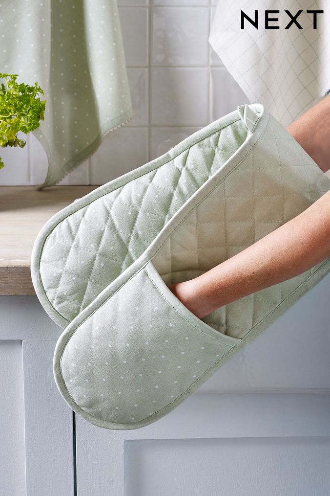 Oven Gloves Single and Double Oven Mitts Next UK