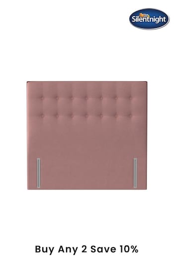 Silentnight Pink Goya Luxury Velvet Headboard (M50306) | £310 - £375